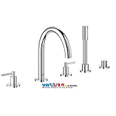 Vòi gắn bồn tắm 5 lỗ Grohe 19922003 voi-gan-bon-tam-5-lo-grohe-19922003