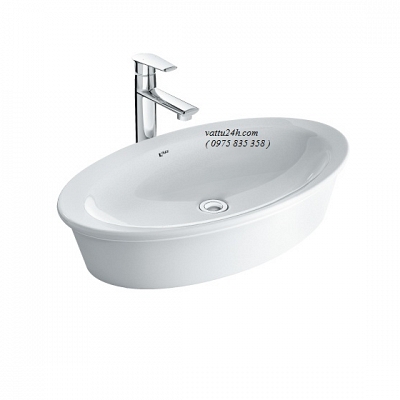 lavabo-dat-ban-hinh-oval-inax-l-300v