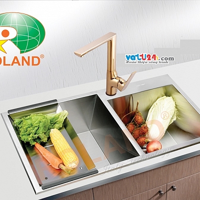 chau-rua-chen-2-hoc-inox-304-roland-rl-8545v